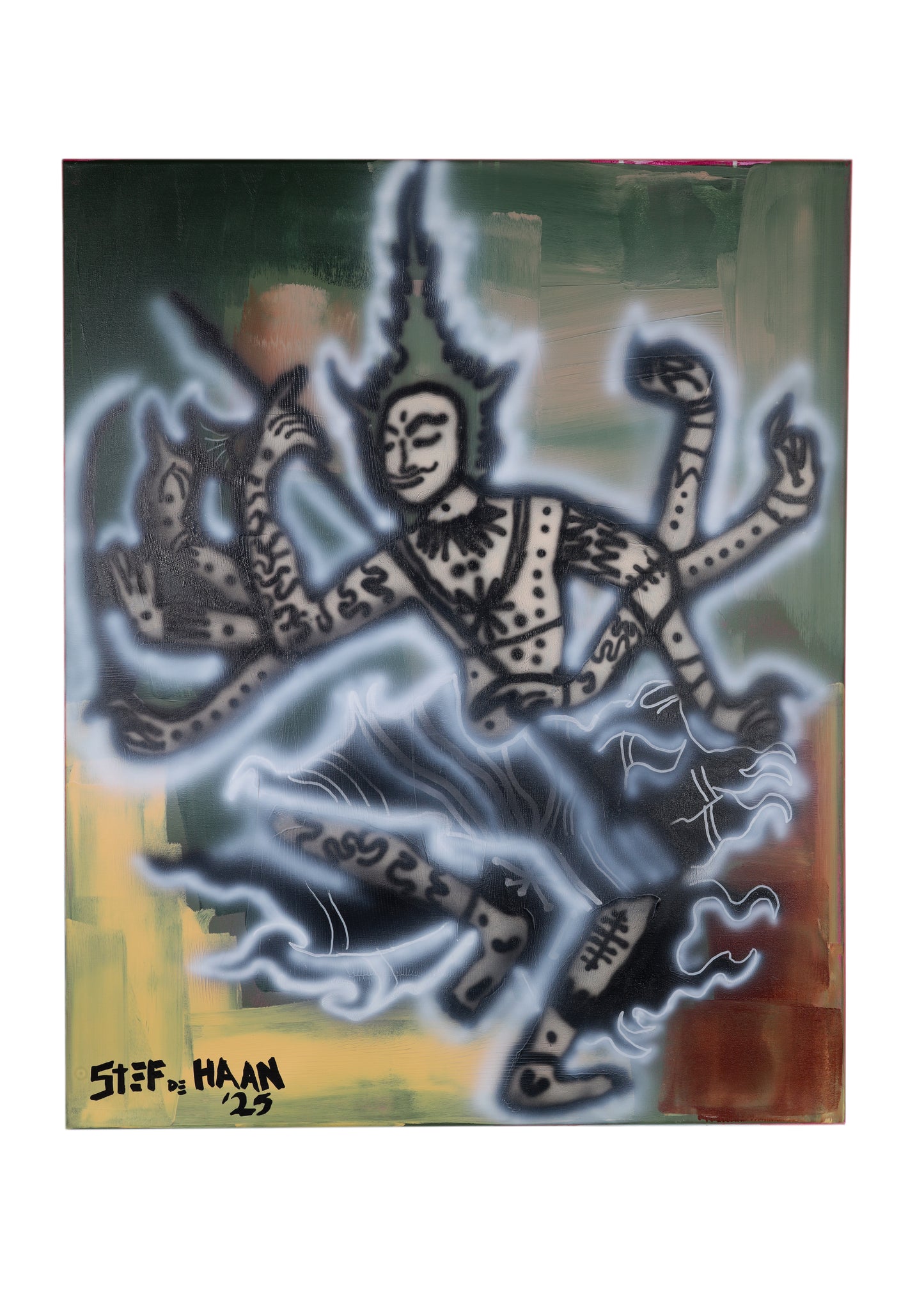 ''DEITY'' ART PRINT. (50x70 CM)
