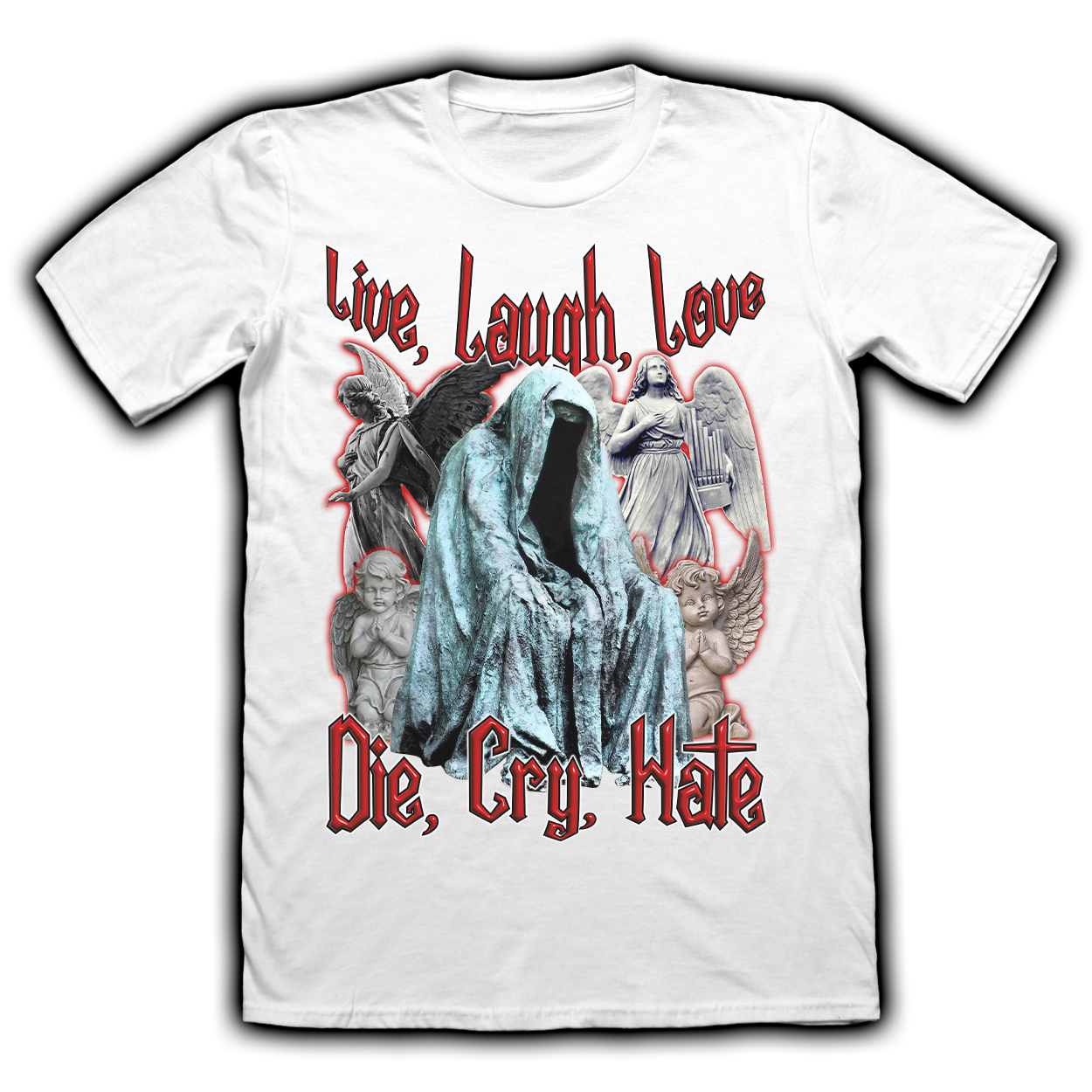 LIVE, LAUGH, LOVE // DIE, CRY, HATE