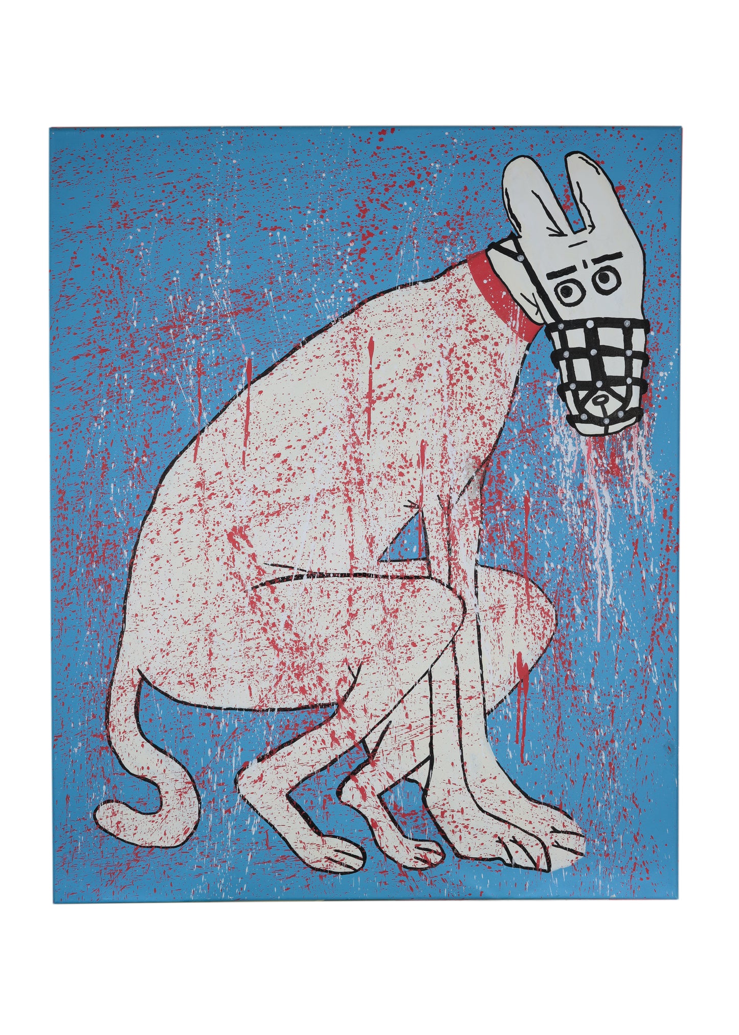 ''OBEDIENT DOG'' ART PRINT. (50x70 CM)