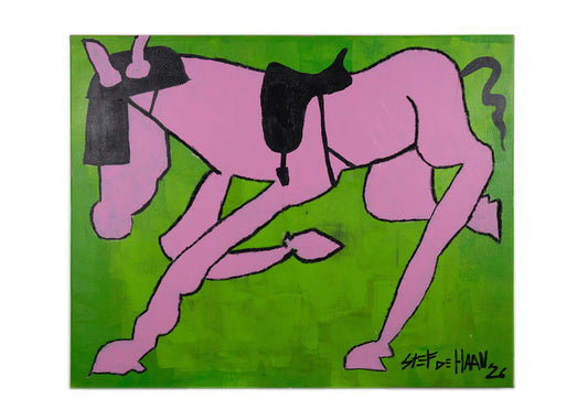 ''BLINDED & RACING'' ART PRINT. (50 x 70 CM)