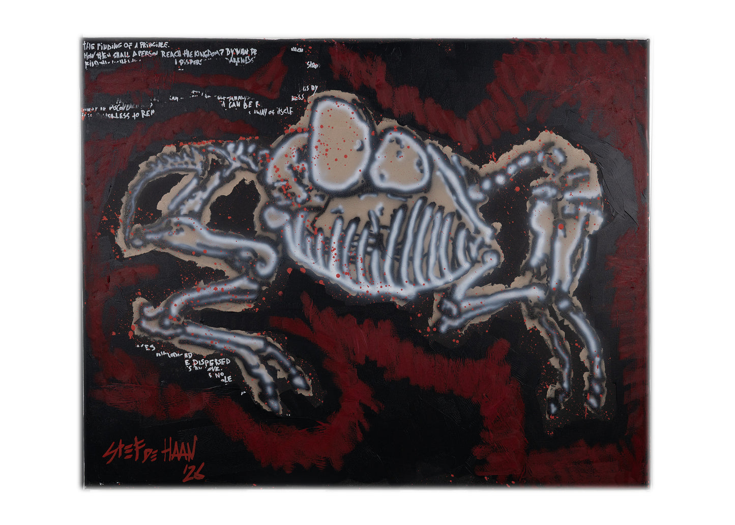 ''DEATH.'' ART PRINT. (50 x 70 CM)