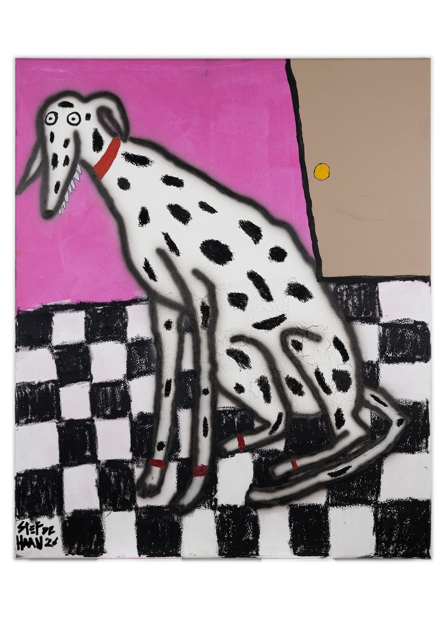 ''DOG FOOD'' ART PRINT. (50 x 70 CM)