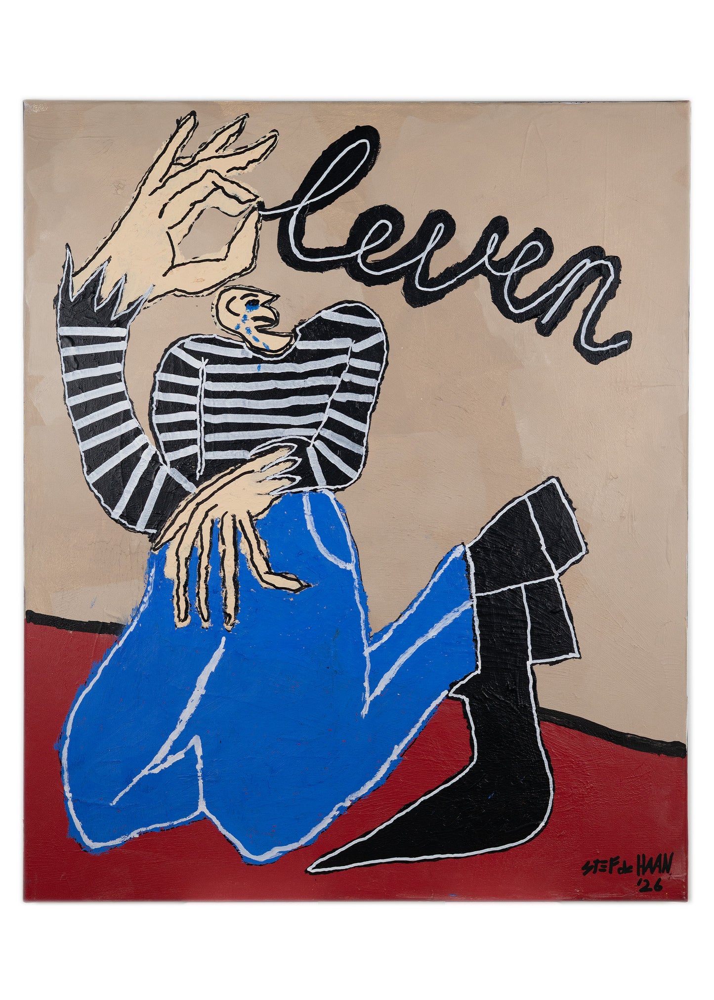 ''LEVEN'' ART PRINT. (50 x 70 CM)