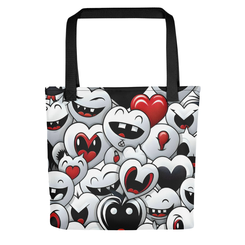 Face Hearts Bag.